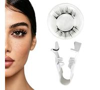 Faux cils magnétiques sans eyeliner avec applicateur, réutilisables, pour un look naturel, sans colle, parfaits pour un usage quotidien et les soirées.
