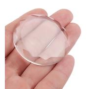 Faux Cils Pierre Pad - Support Colle Cils Cristal Rond - Faux Yeux Séparateur Adhésif - Palette Base Extensions - Outil Maquillage Cosmétique