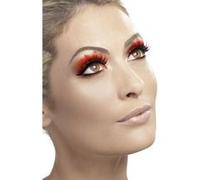 Faux cils rouge et noir avec strass 0 G