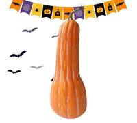 Faux citrouilles - Citrouilles Longues pour décoration d'intérieur, Fausse en Mousse, Automne, Halloween, décoration saisonnière pour la Maison