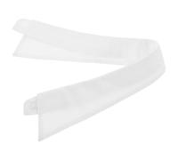 Faux Col Amovible Blanc en Polyester, Style Simple pour Bureau | Confortable et Léger, pour Pulls et Chemisiers, Réunion Professionnelle, Accessoire Peu Encombrant