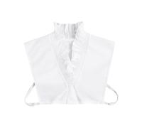 Faux Col Blanc 1 Pièce, Col De Chemise Pour Femme, Faux Col Pour Vêtements, Faux Col Mode, Col Amovible