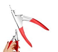 Faux coupe-ongles, faux ongles | Outils de manucure pédicure | Outil de manucure de type U en acier inoxydable pour faux conseils Outil de manucure pour beauté de salon