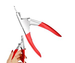 Faux coupe-ongles, faux ongles | Outils de manucure pédicure | Outil de manucure de type U en acier inoxydable pour faux conseils Outil de manucure pour beauté de salon
