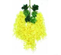 Faux en plastique pour glycines - 110 cm de long - Jaune