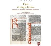 Faux et usage de faux Philippe Blaudeau (Auteur), Véronique Sarrazin (Auteur)