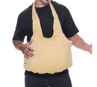 Faux fesses - Accessoires amusants pour le jeu de rôle | Bouton d'art doux et Polster Fake Belly comme revêtement pour la présentation de théâtre de la fête