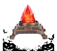 Faux Foyer | Décor Camping Électrique Réaliste,Équipement Scénique Flammes pour Chambre Jardin Scène Pièce Maîtresse Halloween Noël Action de Grâces