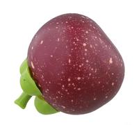 Faux fruits artificiels pour des affichages d'été dynamiques, parfaits pour les mariages, les événements et les centres de table à la maison (mangoustan)