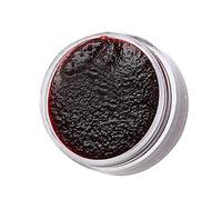 Faux gel de sang avec éponge de maquillage, maquillage professionnel pour le visage, huile de maquillage pour le corps Faux sang de gel Halloween Bleus de Hallowe(30ml Gel + Fine)
