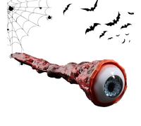 Faux globe oculaire - globe oculaire humain réaliste | Halloween Eyebaĺl | Party Dance EyeBaļl accessoires | Les accessoires de tête morts sont des faux coups d'œil déchirés | Halloween Latex Eyebalĺ