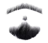 Faux Hommes Barbe réelle Moustache Moustache Barbe Vie comme la réalité Coiffure Fausse pour Le Maquillage de l'homme