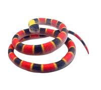 Faux Jouet De Serpent En Caoutchouc - Serpent En Plastique Flexible Réaliste, Serpents Légers Multicolores Figure | Snakes Durable Prank Prop, Figurine De Modèle De Reptile Texturé, Effrayage Des Oise