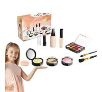 Faux Jouets De Maquillage - Kit De Beauté En Mousse EVA Et Silicone ABS | Ensemble Cosmétique Réaliste Pour Faire Semblant De Jouer 420 G | Le Cadeau Éducatif De Princesse D'anniversaire De Petite Fil