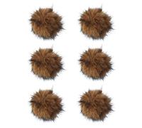 Faux Lapin à Chat - Matériau en Peluche, Balle pour Chat | Jouets pour Chaton 7,6 cm Sphères d' à Chat 100 g, pour soulager l'ennui et l'utilisation d'entraînement des Chatons