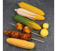 Faux maïs authentique pour décoration d'automne, parfait comme accessoire photo ou centre de table pour les célébrations (3)