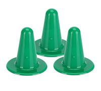 Faux mamelon de vache, 3 pièces en plastique dur faux mamelons tétines de mouton tétine de bétail petit dispositif d'alimentation de lait pour animaux(Bleu)