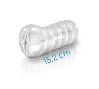 Faux masturbateur vagin réaliste transparent stimulateur de pénis homme sixième
