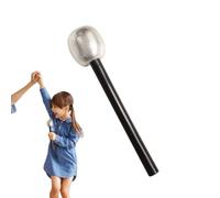 Faux microphone pour - Augmente la confiance en vous-même, faux scintillant pour chanter, jouet léger | Imagination Booster Rock Style Costume Party Défilé de Cosplay Décoration pour