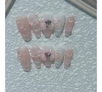 Faux Nail Art Patch Papillon Noeud Fée Nail Art Peut Démonter Les Faux Ongles(L)