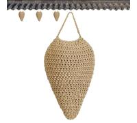 Faux Nid de Guêpe Décoration Artificielle en Crochet de Ruche