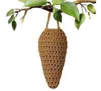 Faux nid de guêpes - 31 x 20 x 1,5 cm, appât léger à suspendre avec design de forme naturelle, accessoire de jardin pour extérieur, terrasse, arbres, -toit, jardin, cour
