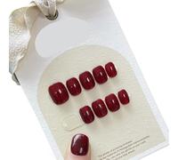 Faux Ongles 10Pcs Short Handmade Light Green Press On Nails Cat Eyes Pure Ballerina Decoration Wearable False Nails Full Cover Nail Tips Art(7-L)