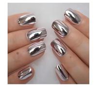 Faux Ongles 24Pcs Solid Color Wine Red Design Fake Nail Short Square Press on False Nails Simple Detachable Finished Full Cover Nail Tips(Color3)