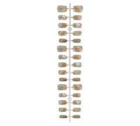 Faux Ongles à Presser en ABS, Style Doux et Élégant pour Ongles | Pose Rapide, Coordination Facile des Tenues, Usage Quotidien et Fêtes, pour Adolescentes et Petits Budgets