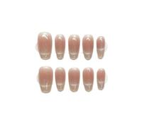 Faux Ongles À Pression Avec Yeux De Chat Roses, Faits À La Main, Avec Nœud Papillon, Motifs De Cœur D'amour, Couverture Complète, Pour Femmes, Manucure À Faire Soi-même Kit Manucure