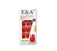 Faux Ongles À Pression En Acrylique,Couleur Pure,Courts,Carrés,Couverture Complète,Design Simple Et Détachable,Finis Pour Un Bricolage Facile,24 Pièces.10.