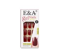 Faux Ongles À Pression En Acrylique,Couleur Pure,Courts,Carrés,Couverture Complète,Design Simple Et Détachable,Finis Pour Un Bricolage Facile,24 Pièces.2.