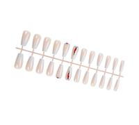 Faux ongles à pression sur les ongles - Strass - Couverture complète brillante - À coller - Pour fêtes, mariages et rendez-vous