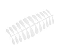Faux Ongles Boîte de 240 Pièces Conseils de Conception d'Ongles Givrés Ultra Minces Faux Ongles Outils de Gel UV pour la Maison et le Salon de Manucure Matériau ABS 5 Types (Longue pointe dépolie)