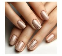 Faux Ongles De Ballet Mi-longs, 24 Pièces, Motif D'amour Rouge, Design À Pression, Manucure En Cercueil Fini Décorations Manucure(Y15)