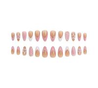 Faux Ongles En ABS Rose Avec Sculpture Florale S'ajustent Parfaitement Confortables Pour Une Manucure De Fête Quotidienne Faux Ongles Floraux Roses