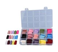 Faux Ongles En Acrylique À Couverture Complète 360 Pièces Faux Ongles En Amande/aiguilles Artificiels Pour Salons Extension De La Maison