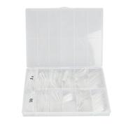 Faux ongles en acrylique transparent à couverture complète, marque Nai Tips, plusieurs tailles, fonction manucure DIY, pour la maison, le salon, la fête de mariage (02#)