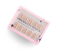 Faux ongles en amande - Colle à coller - Faux ongles - Pour femmes et filles - Cadeaux - Presse à ongles - Cercueil - Amande française