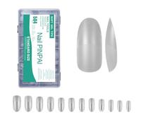 Faux ongles en gel mat pour extensions - En acrylique artificiel - Couverture complète - À presser