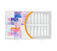 Faux ongles en gel pré-limes en amande/stilettos, couverture complète, 12 tailles