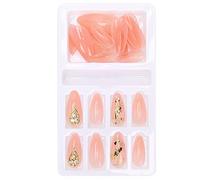 Faux Ongles, Faux Ongles Conseils Set D'Ongles Conseils Pour Les Avec 24 Pièces/Boîte Pour Salon De Pour Faux Ongles Et Capsules Manucure Domestique(F745-11)