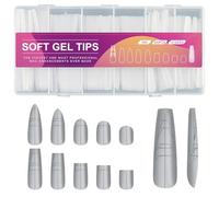 Faux ongles fins avec ABS solide, pas besoin d'application de lime, pour les femmes occupées, appuyez dessus