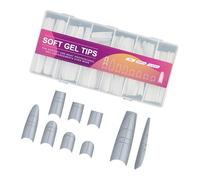 Faux ongles fins avec ABS solide, pas besoin d'application de lime pour les femmes occupées, pointe professionnelle pour nail art