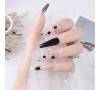 Faux Ongles Fleur D'ongle Française Ongles De Bande De Manucure Européens Et Américains(72pcs)