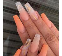 Faux Ongles Les Faux Ongles Portent Un Patch De Manucure Pour Les Ongles Produit Fini Faux Ongles Européens Et Américains(72pcs)