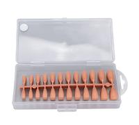Faux Ongles Longs Couverture Complète Faux Ongles Brillant Couleur Unie 240pcs Ongles Artificiels pour DIY Nail Art Home Salon Mariage Bal Matériau ABS Plusieurs Tailles