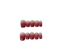 Faux Ongles Lot de 10 faux ongles courts vert clair faits main, à coller, motif yeux chat, style ballerine, for une manucure complète(14-S)