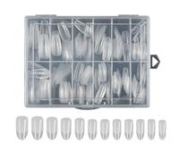 Faux Ongles Mate Pointes 240pcs Couvertures Complètes Fausses Acryliques Artificiels Faux Pour Conceptions Artistiques Pres En Forme De Presse Sur Clou