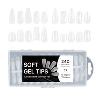 Faux ongles portables 5 en 1 - Bandes artistiques pratiques en ABS - À presser - Avec motifs tendance - Ongles artificiels pour salon de coiffure